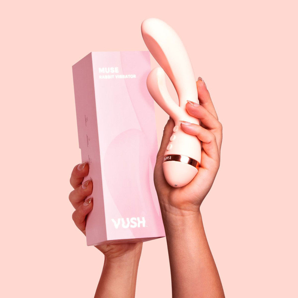 Dual Stimulation - VUSH Muse Rabbit Vibrator Dual Stimulation - VUSH Muse Rabbit Vibrator