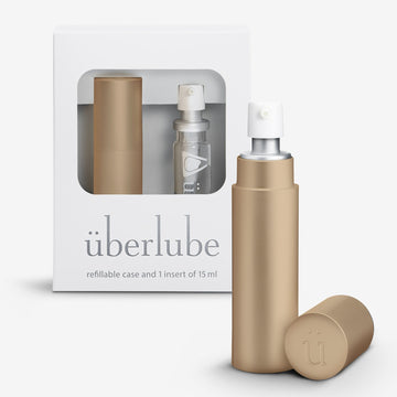 Uberlube refillable 15ML Gold Bottle