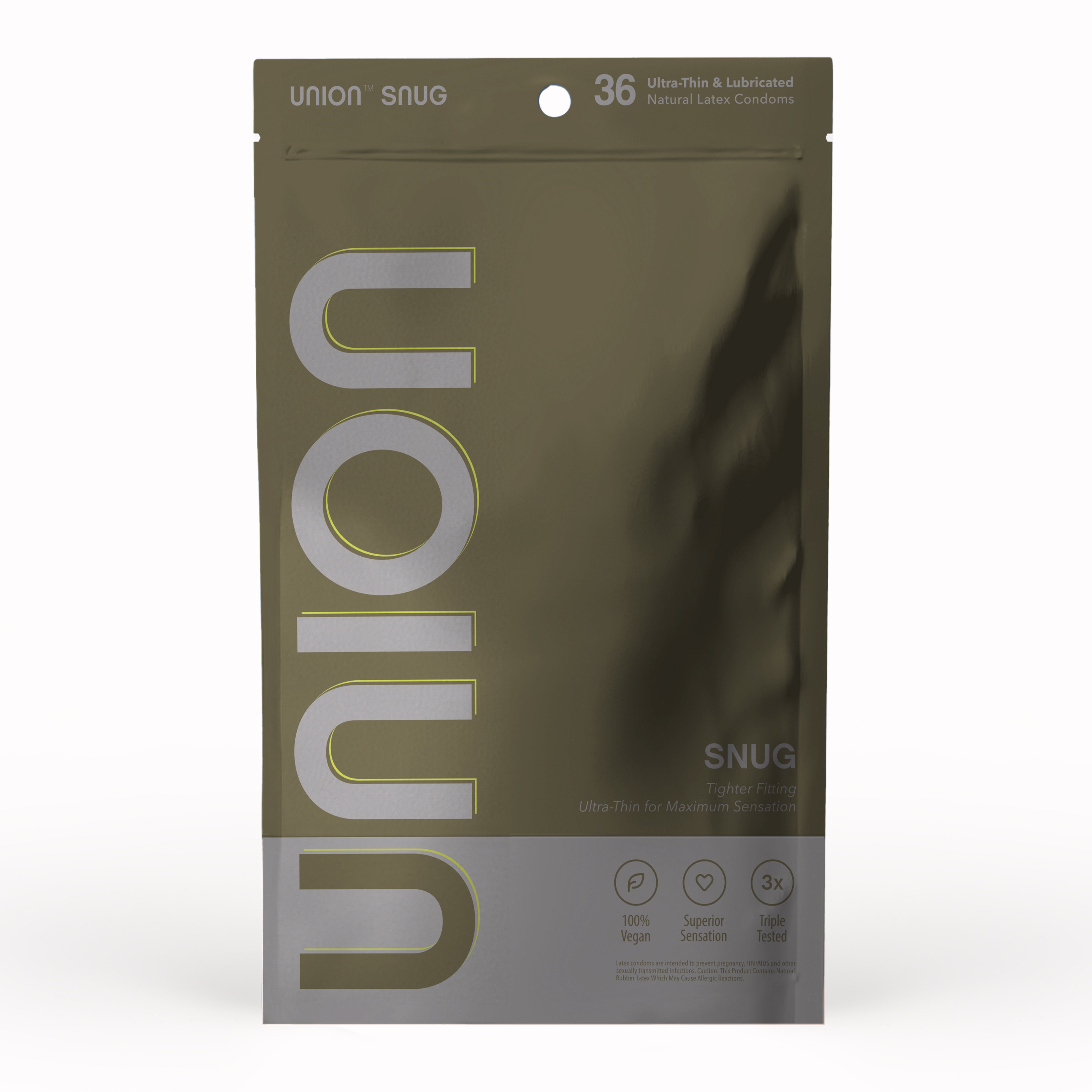 SNUG Fit Condoms 36-Count | Ultra-Thin, Vegan & PFAS-Free | UNION SNUG Fit Condoms 36-Count | Ultra-Thin, Vegan & PFAS-Free | UNION
